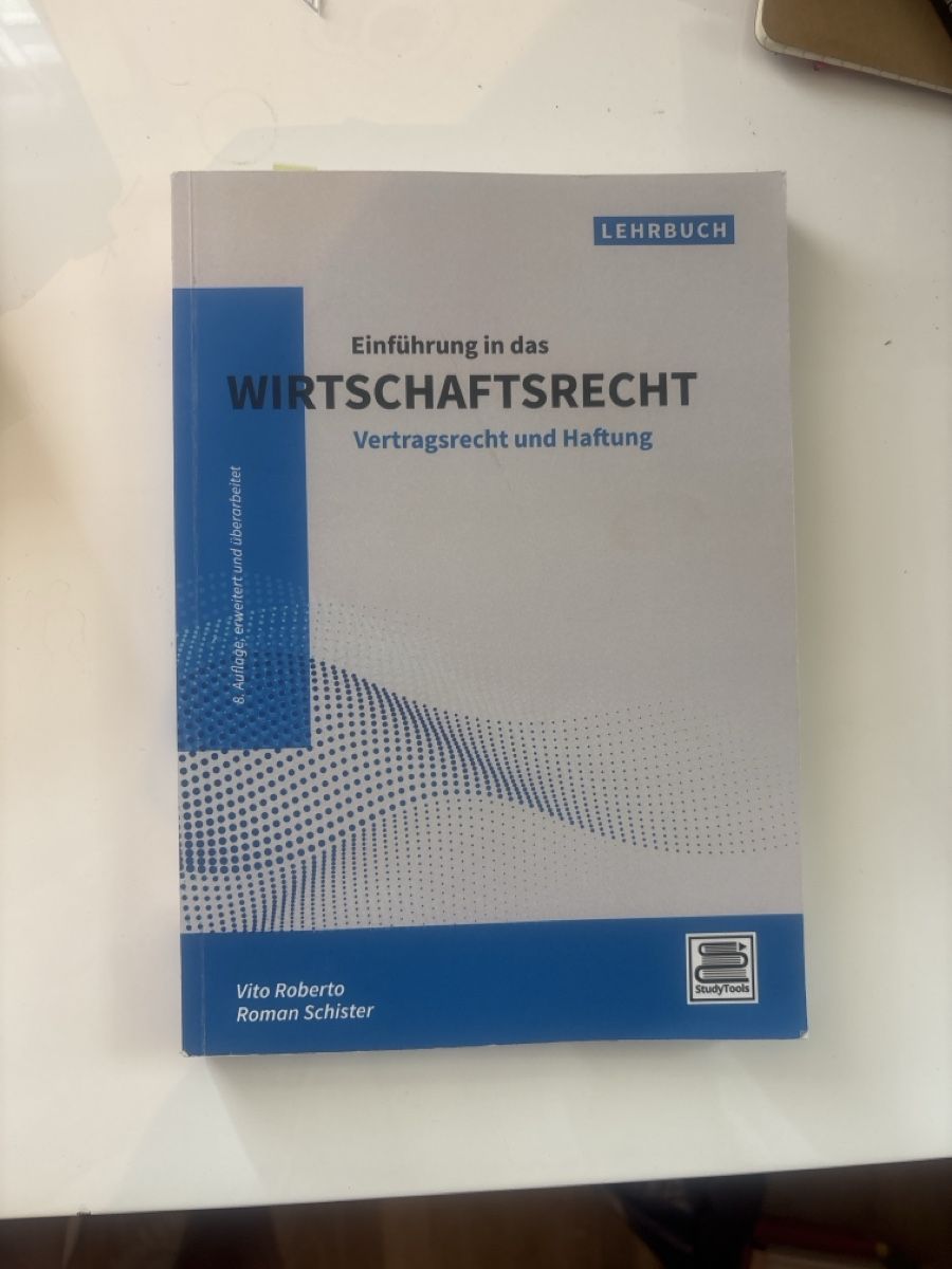 Libri: Einführung in das Wirtschaftsrechtlich System – Usato da St. Gallen venduto da ajsa.njie