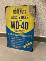 Schild Metall WD 40‘/ Neu/ !  Metallschild/ TopAngebot!