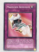 Yu-Gi-Oh! Magischer Armschild - Seltene Karte, Top Zustand