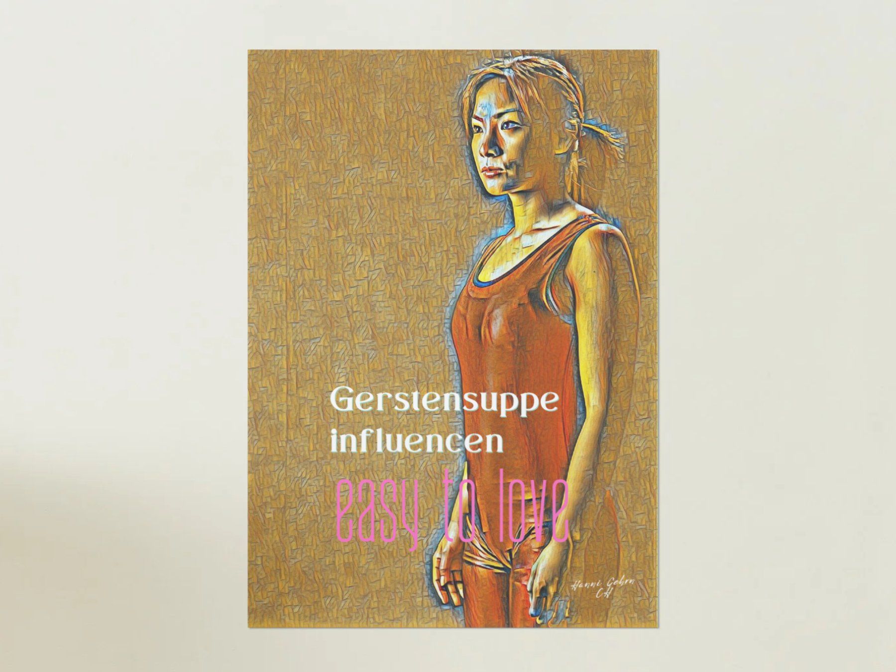 Poster & Bilder: Poster, Schweiz: Easy to love.Originelle Wanddeko! – Neu und originalverpackt aus Zürich von Posterrama 1