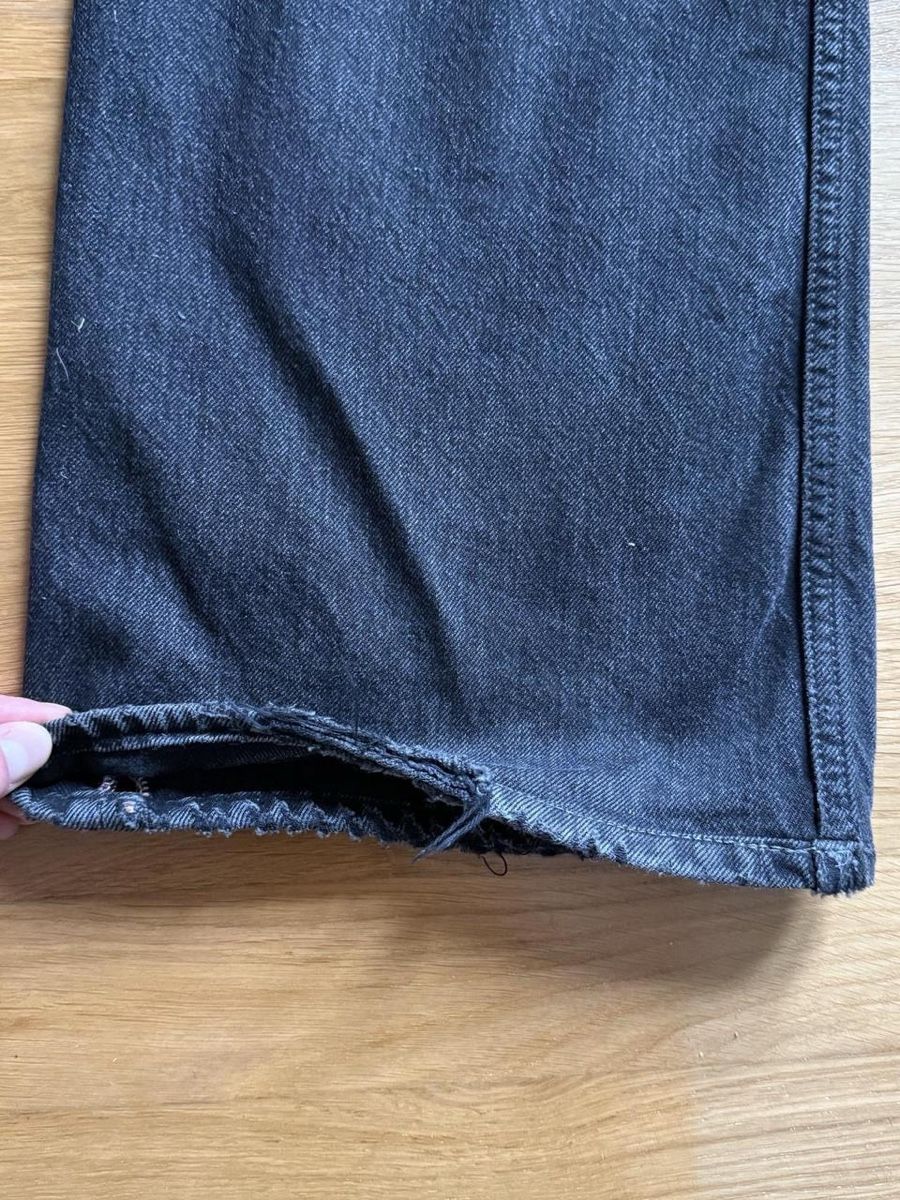 Acne Studios Jeans: Acne Studios 2021M Bootcut Jeans Black – Usato da Zürich venduto da sam_g2zl 5