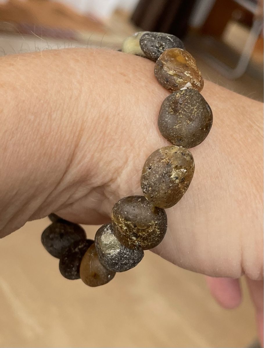 Armbänder & -reifen: Bernstein Armband, Rohbernstein, Vintage Look – Neu und originalverpackt aus Ebikon von elischka 6