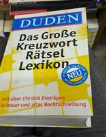 Duden - Das grosse Kreuzworträtsel Lexikon, wie neu!