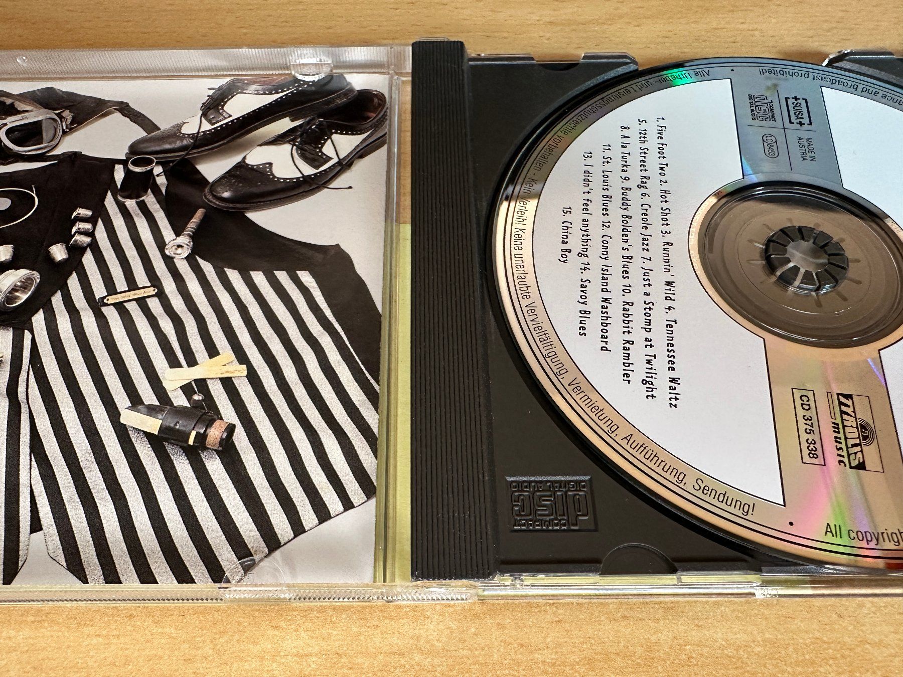 CD: The Glug Glug Five - Runnin Wild – Usato da Rikon im Tösstal venduto da Alpenmutz 2