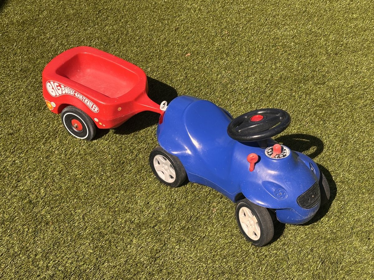 Veicoli per bambini: Bobbycar mit Anhänger – Usato da Kriegstetten venduto da madmaxjery97