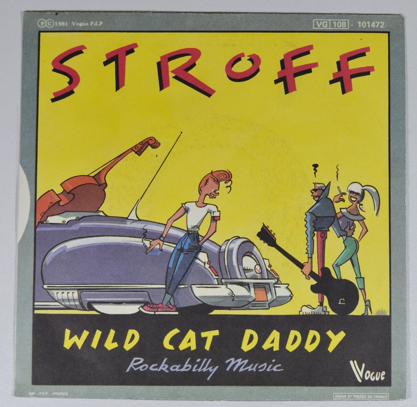 Schallplatten: Single: STROFF - Wild Cat Daddy – Gebraucht aus Frenkendorf von Yard-Sale-2000 1