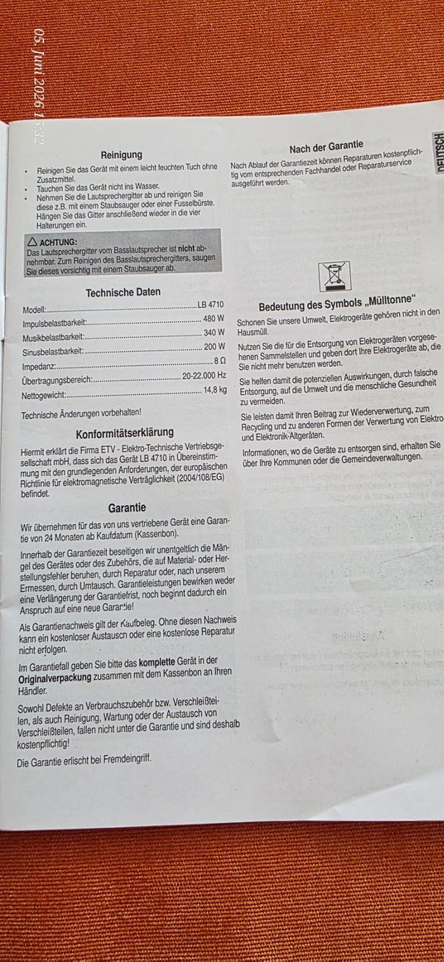 Casse acustiche: Musik Boxen abzugeben – Usato da Sursee venduto da icke67 4