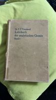 Dr. Treadwell Chemie Lehrbuch, Band 1, Analyse, 1914