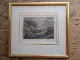 Bildstich, gerahmt - Ems & Felsberg GR