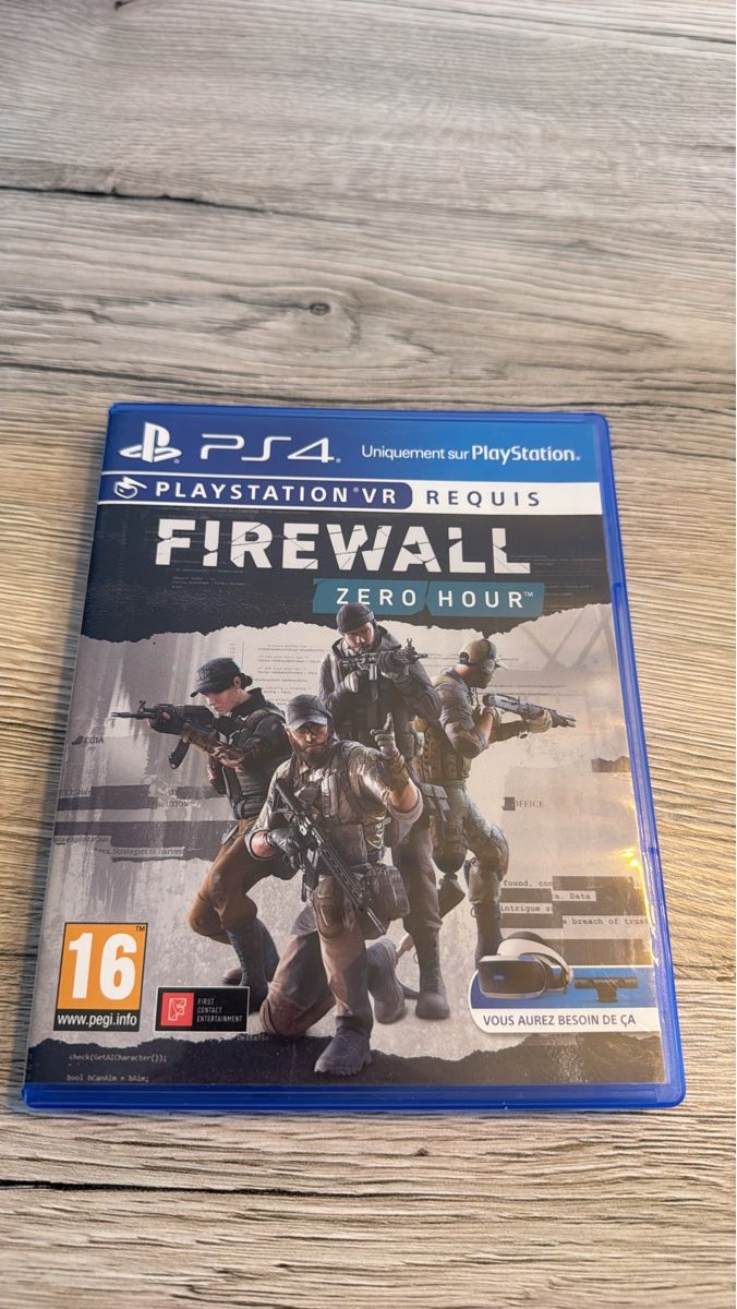 Giochi: PS4 Firewall Zero Hour jeu VR – Usato da Courrendlin venduto da jay_lkn6