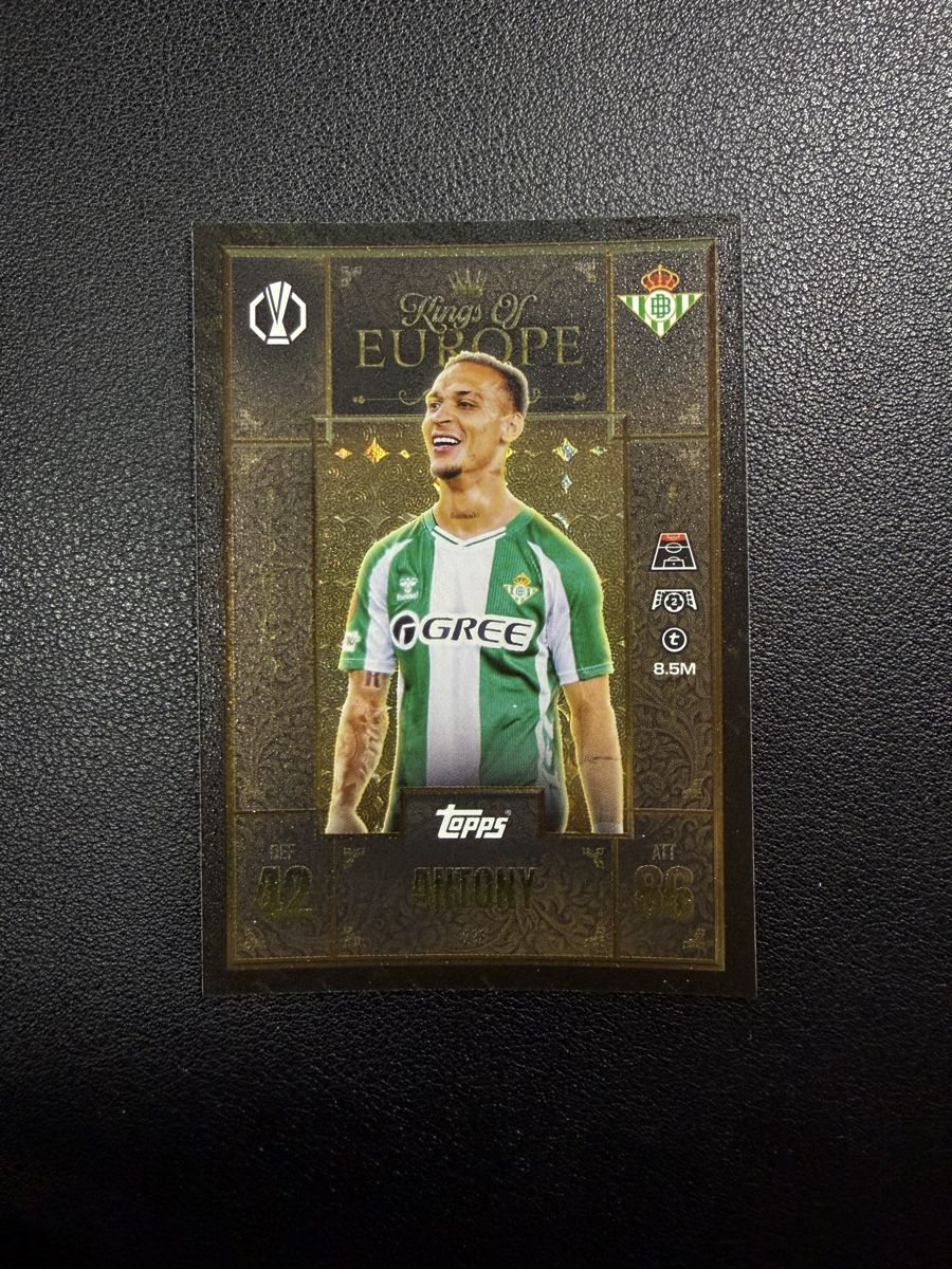 Topps Sammelbilder & Trading cards: Topps Match Attax 2025/26 Antony 238 – Neu (gemäss Beschreibung) aus oberrüti von jeanmei