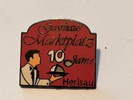 1 Pin Gasthaus Marktplatz Herisau 10 Jahre