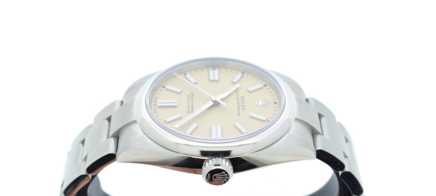 Rolex Orologi: Rolex Oyster Perpetual 41 beige 134300 – Nuovo e nell'imballaggio originale da Lausanne venduto da TimeWorld 3