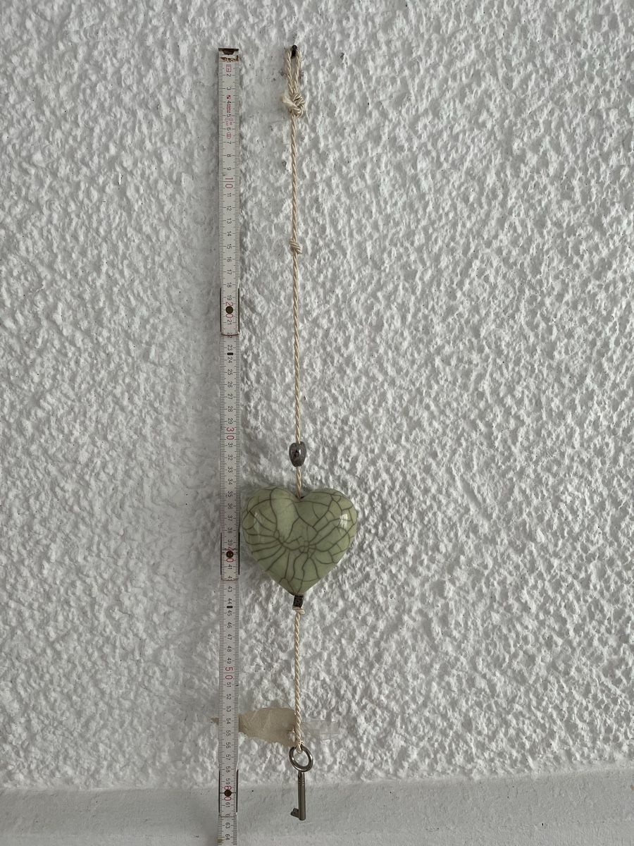 Tutte le decorazioni: Dekorations-Hänger mit Keramik Herz – Usato da Wetzikon ZH venduto da seli03 9
