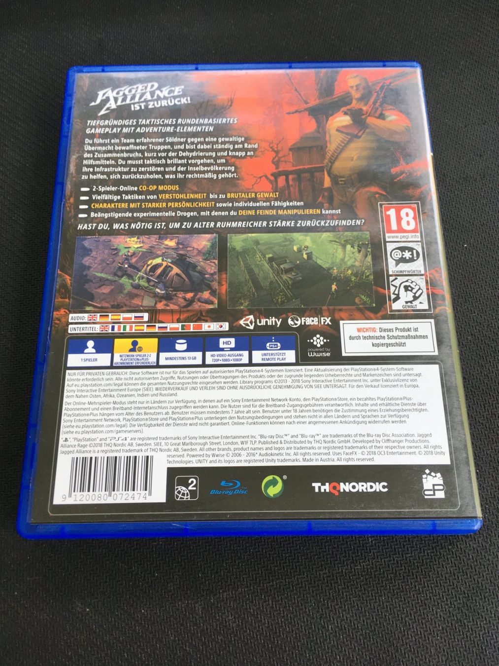 Sony Giochi: Jagged Alliance Rage - PS4 / Playstation 4 – Usato da St.Gallen venduto da sjosjo 1