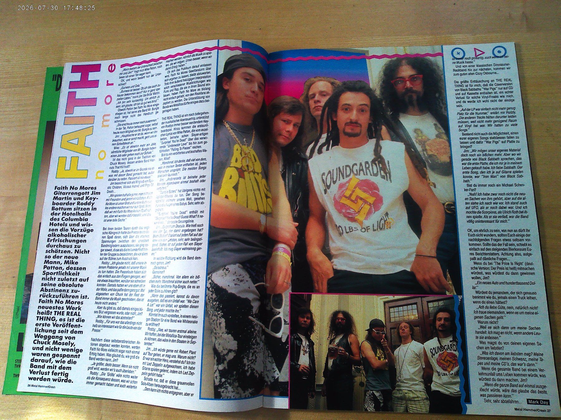 Riviste & Magazine: METAL HAMMER 17/89 - BLACK SABBATH Sodom MSG Testament – Usato da Zofingen venduto da mooni89 4