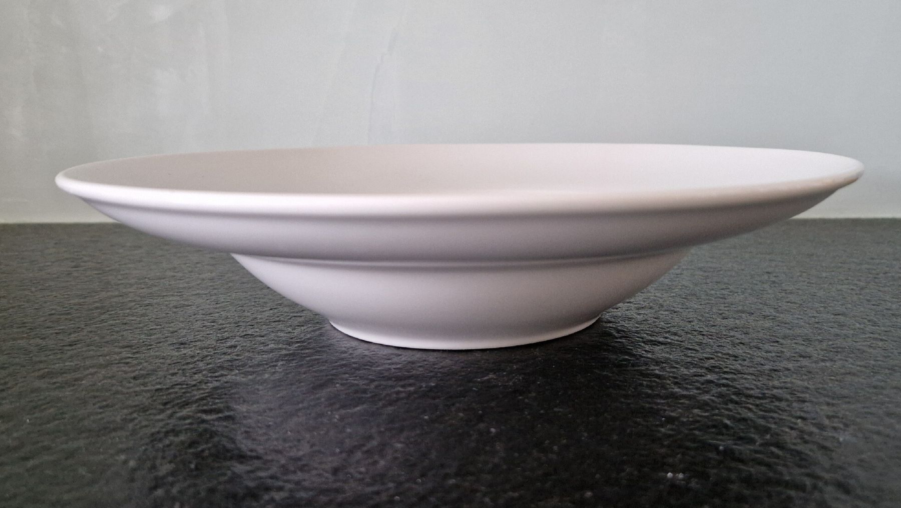 Piatti: Schöner, tiefer Teller, weiss, Durchmesser 24cm – Usato da Gasel venduto da sale65 2