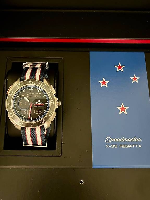 Omega Uhren: Omega Speedmaster X-33 Regatta Full-Set NP 5500. – Neu (gemäss Beschreibung) aus Kilchberg ZH von Jaysteve