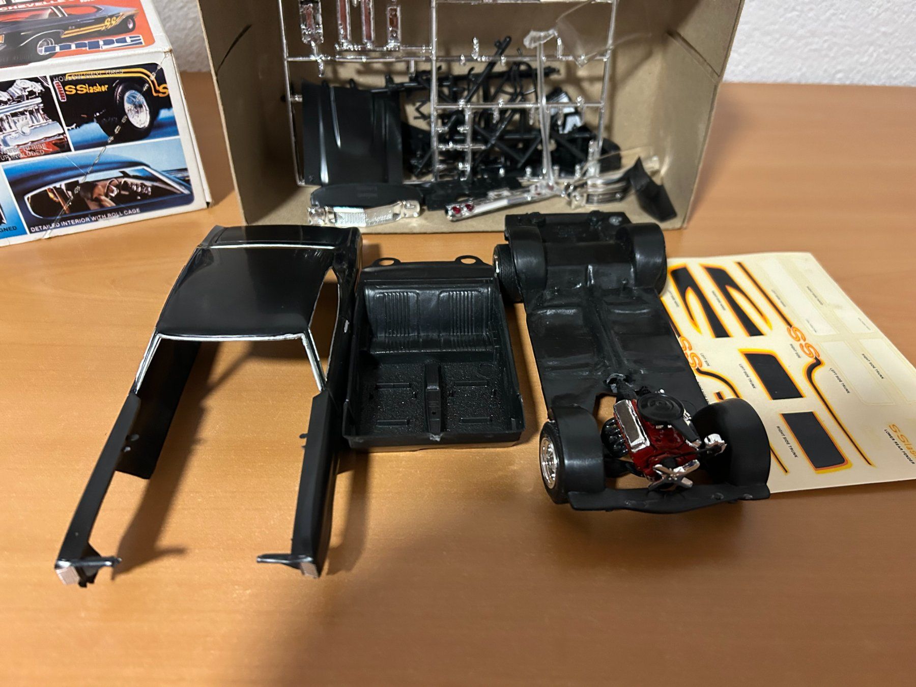 Modellbausätze & Standmodelle: Modellbausatz 1:24  Chevelle SS Street Machine – Gebraucht aus Schafisheim von Ducati57 3