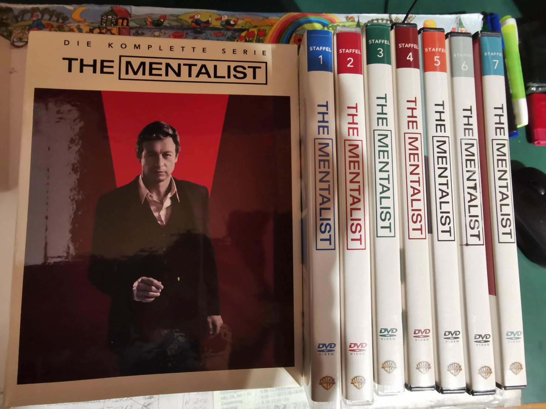 Tutti i DVDs: The Mentalist Kpl. Serie – Usato da Filzbach venduto da Sabenasi 1