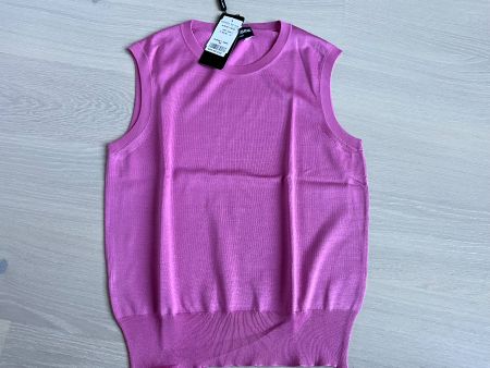Débardeur Dolce & Gabbana rose soie taille 36 neuf