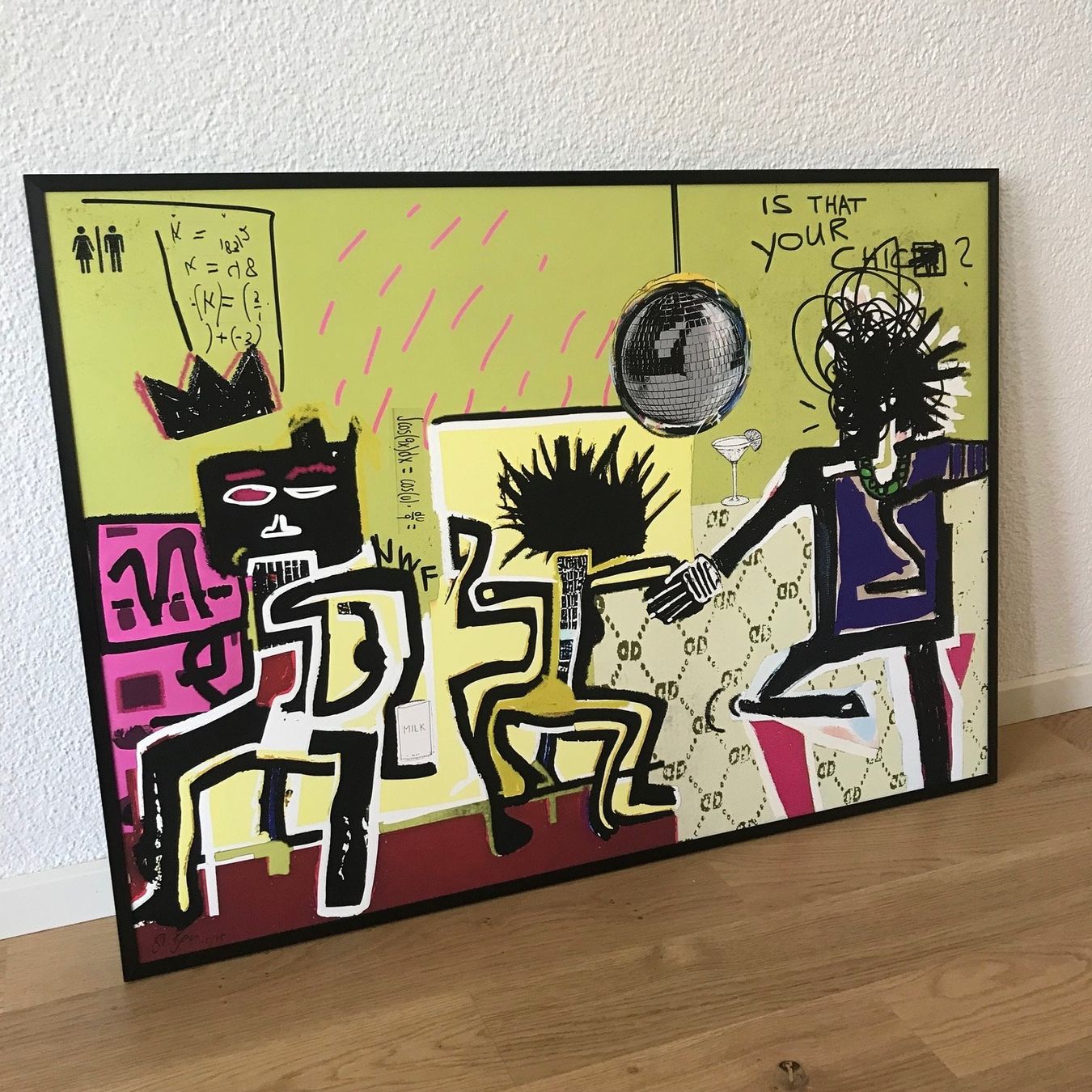 Foto & Immagini: Neo Expressionismus Pop Art Kunst Club Dance Disco Chick – Nuovo (secondo la descrizione) da St. Niklausen LU venduto da Stefan_Bammert_Art