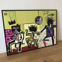 Neo Expressionismus Pop Art Kunst Club Dance Disco Chick
