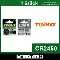 TINKO CR2450 Knopfzellenbatterie - 1 Stk.