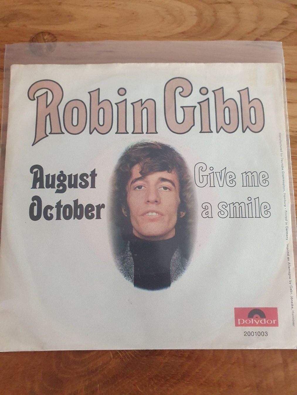 Dischi in vinile: Vinyl Single - Robin Gibb - August October – Usato da Sursee venduto da FKZ_13