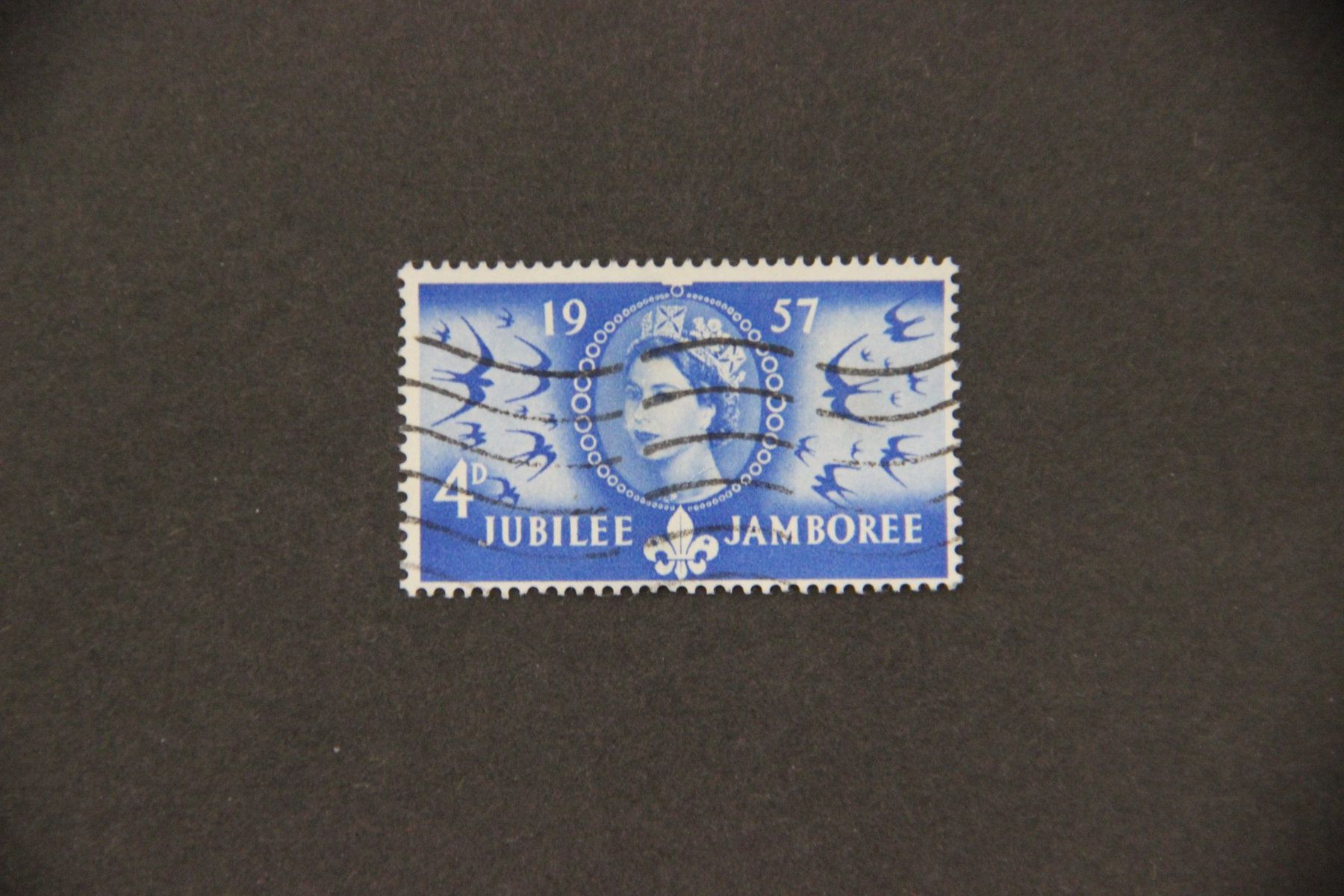 Tutti i francobolli: Grossbritannien 1957 - Scouting (gestempelt) – Usato da Jona venduto da Southafrica07