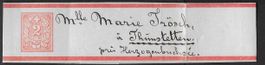 1871 Streifband 2cts. Wertstempel Original Erhaltung ab 1.-