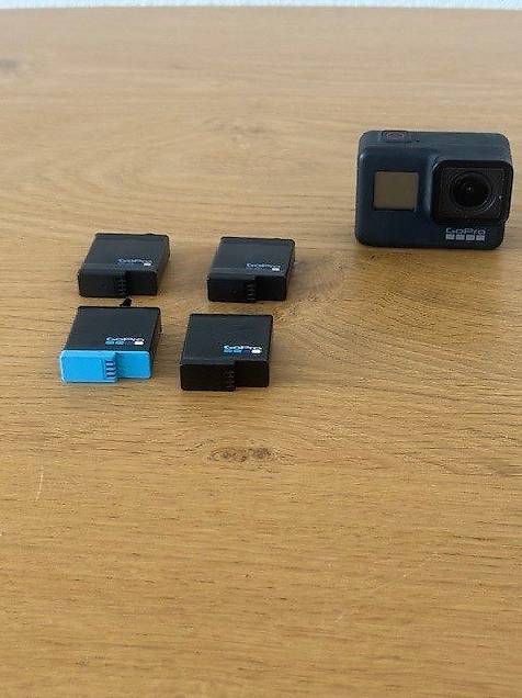 Action Cam: Go Pro 7 mit 4 Original Go Pro Akkus – Gebraucht aus Schötz von Suntec81