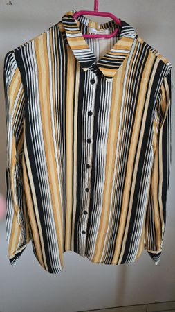 Gestreifte Bluse Mona Grösse 40