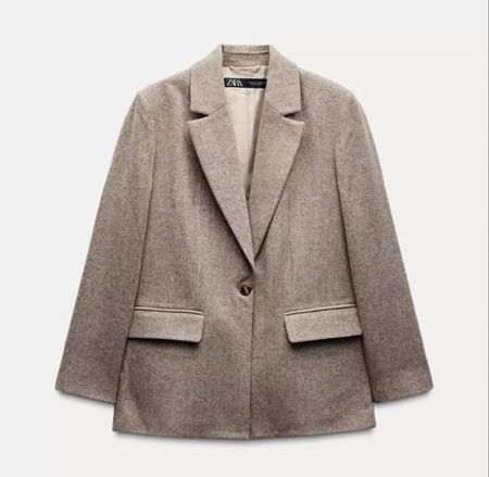 Blazer, Zara, Gr S, NEU. 50% Wolle. Gepolsterte Schulter