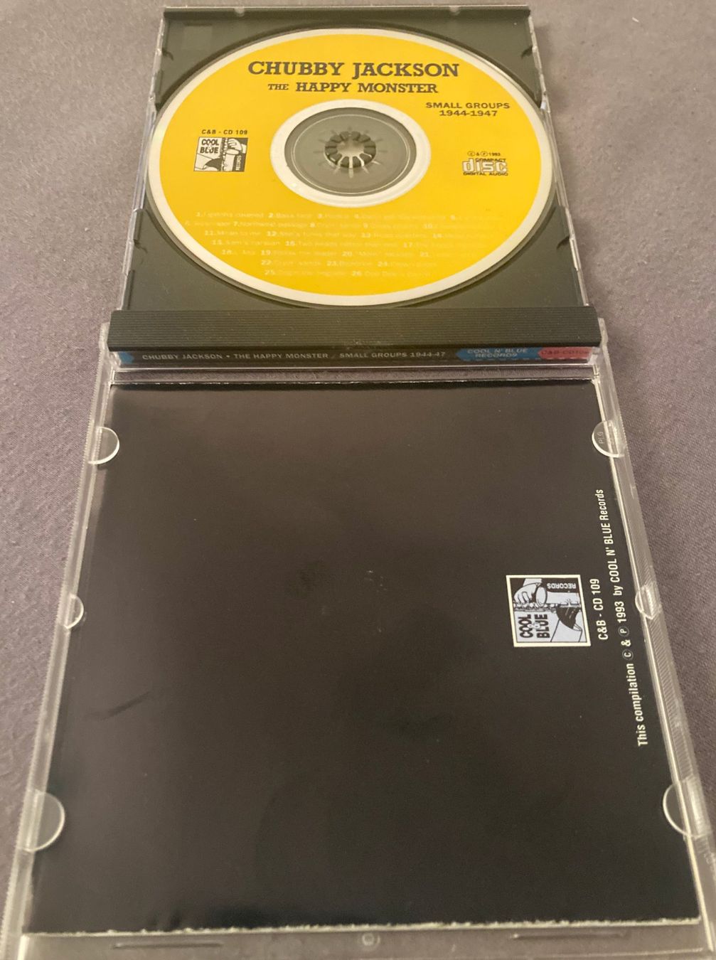 CD: The Happy Monster - Small Groups 1944 - 47 - Jazz - CD – Usato da Stans venduto da canberra04 2