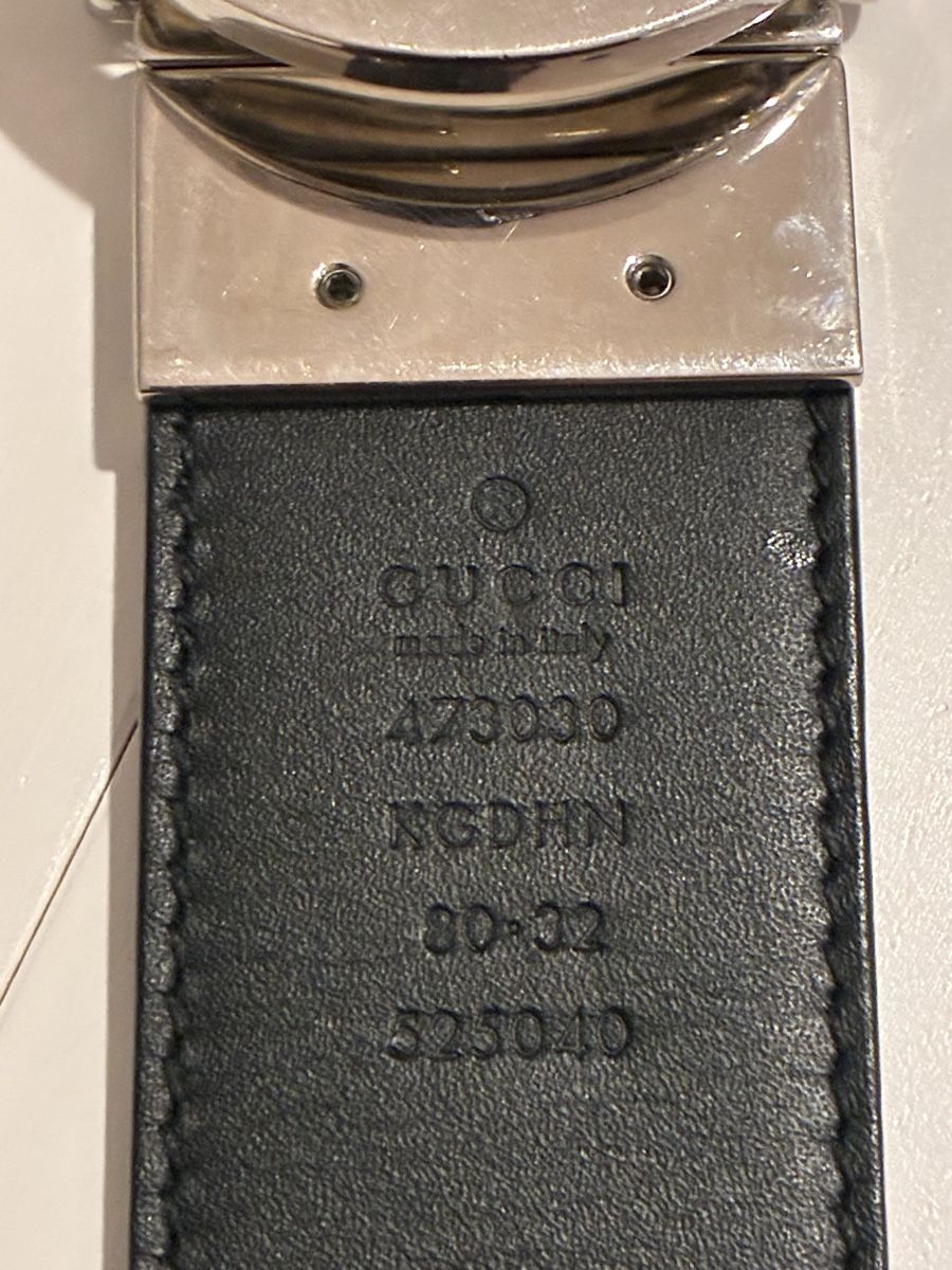 Gucci Cinture: Ceinture Gucci Interlocking G – Usato da Praz (Vully) venduto da Footzone.ch 2
