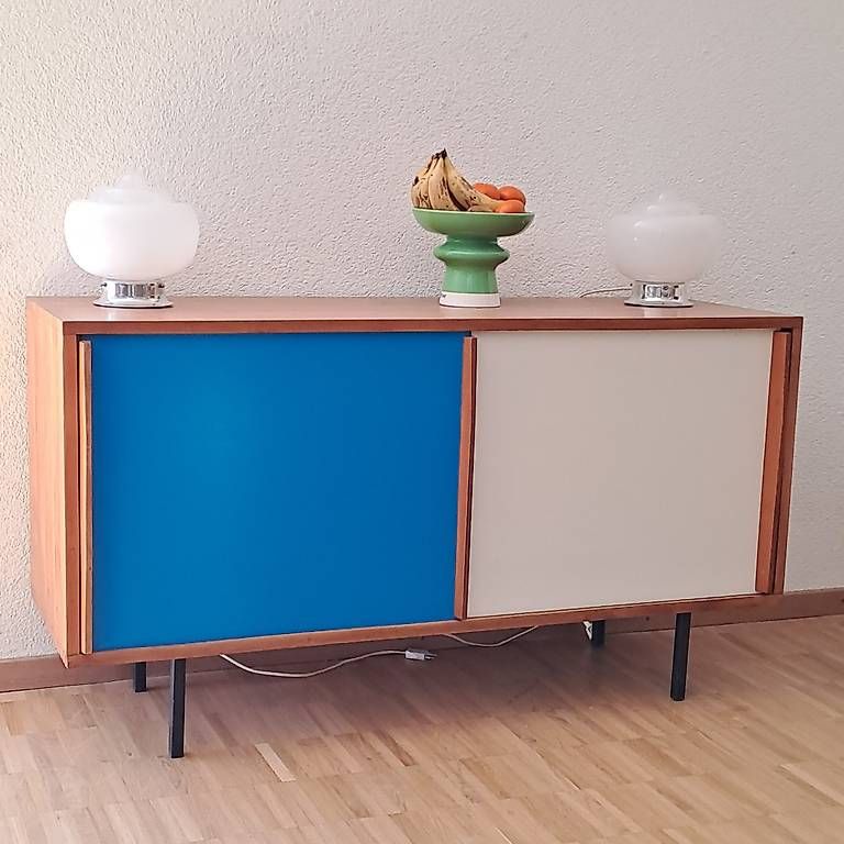 Credenze: Hans Eichenberger sideboard vintage design suisse 1950 – Usato da Le Grand-Saconnex venduto da danmarin 4