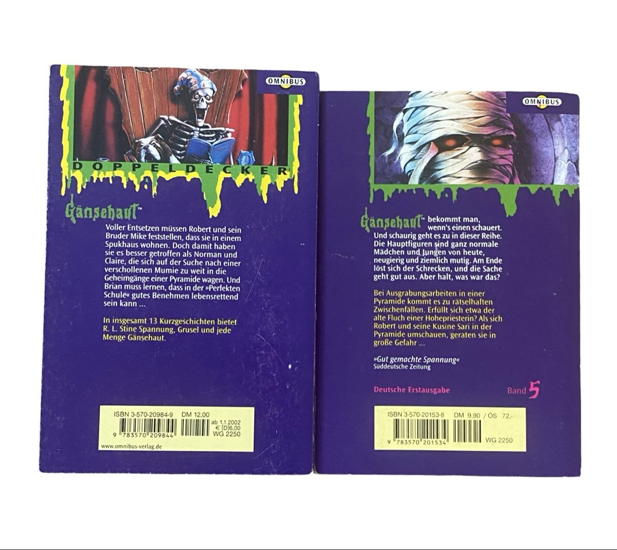 Bücher: R.L. Stine Gänsehaut Bücher-Set – Gebraucht aus Bonstetten von zweitihand.shop 2