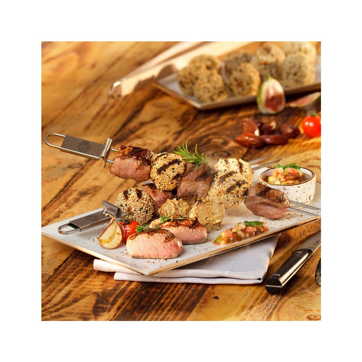Set di posate: Gefu Grillspieß 2er Set TWINCO – Nuovo e nell'imballaggio originale da Windisch venduto da shop-easy 3