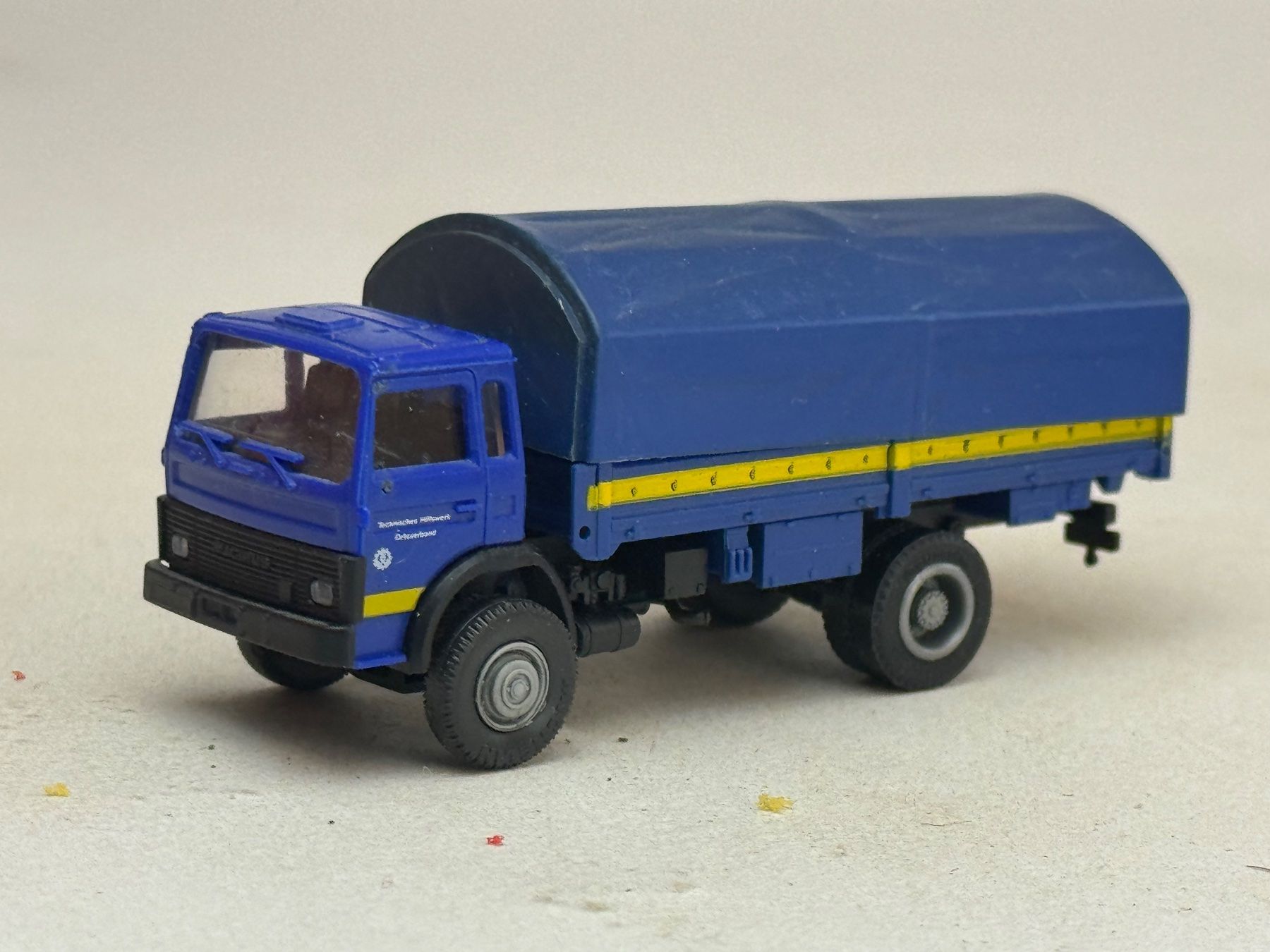 Modellini d'auto: VE1- Roco Magirus Pritsche THW – Usato da Elm venduto da Wikmtz