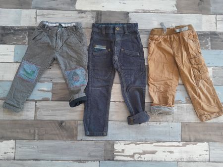 98 Winterhosen Junge Kleiderpaket hose lang teils gefüttert