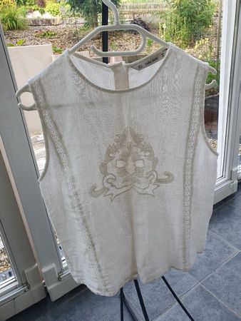 Leinenbluse wunderschöne Details