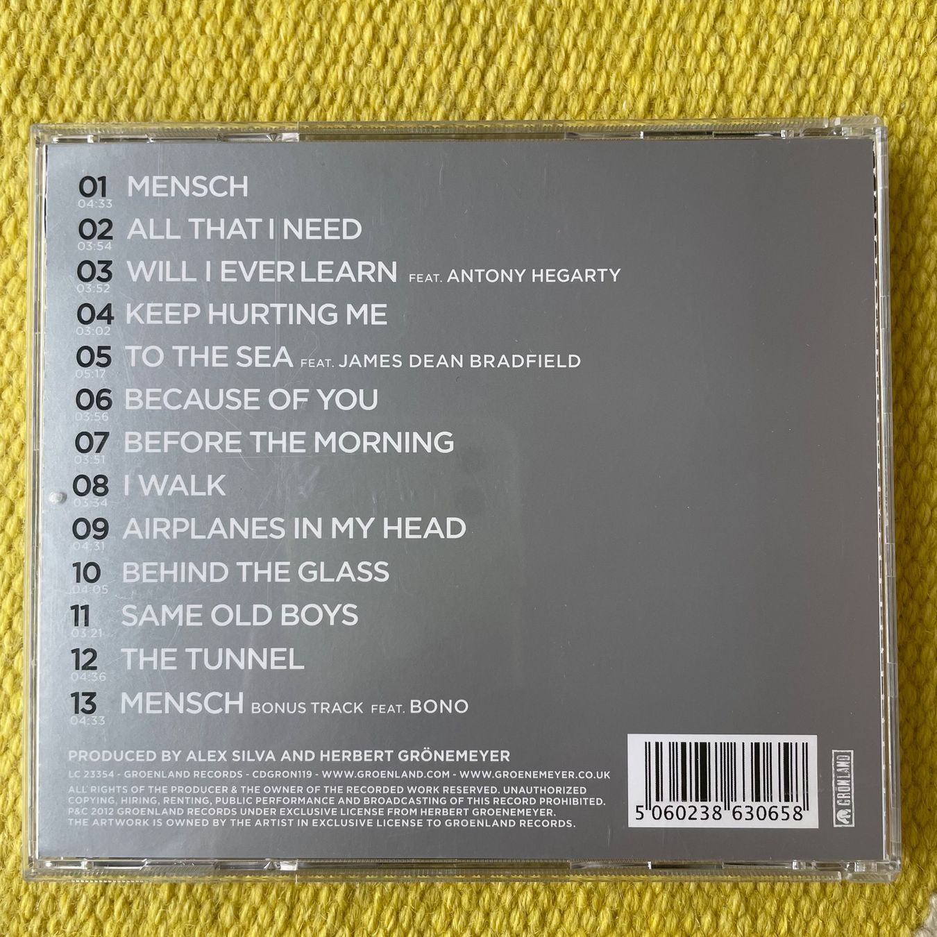 CDs: HERBERT GRÖNEMEYER-I WALK – D'occasion à Rorschacherberg par CD-Roli 1