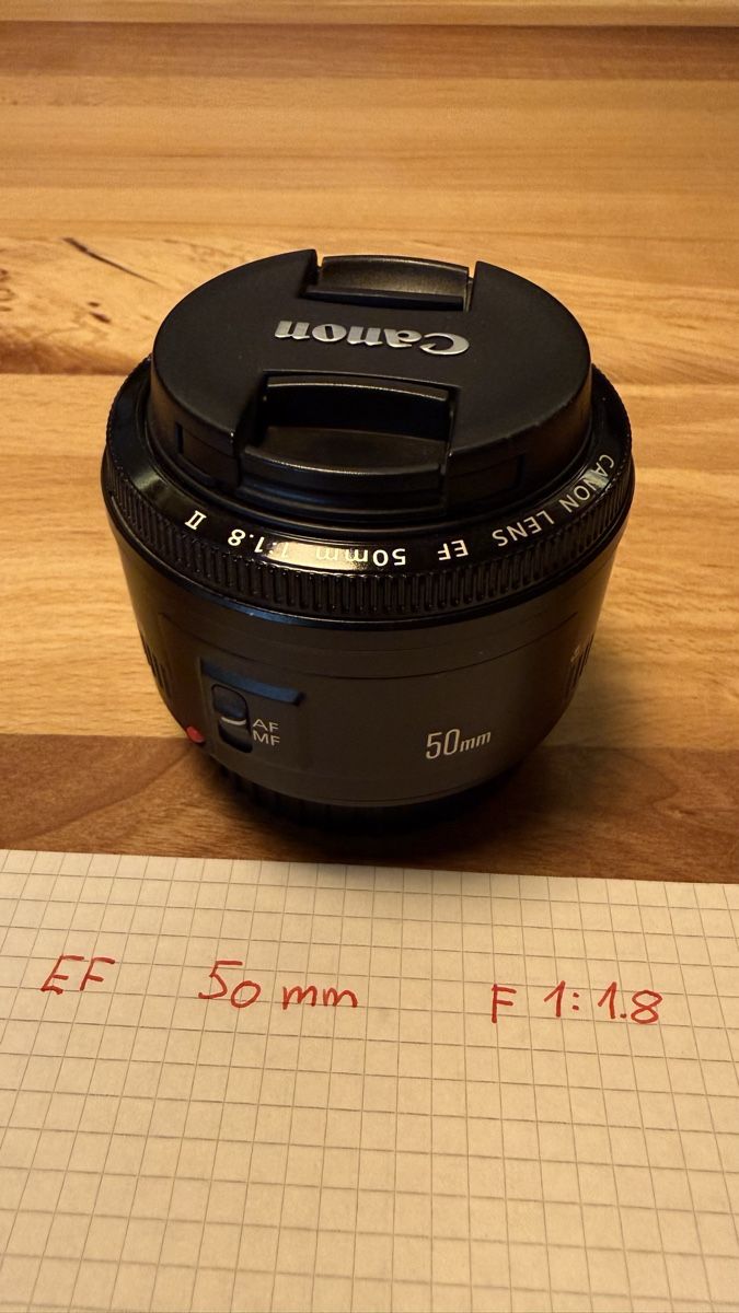 Canon Objektive: Objectif Canon EF 50mm f/1.8 II – Gebraucht aus Vérossaz von Soccap3x