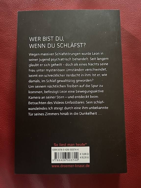 Libri: Sebastian Fitzek - Der Nachtwandler – Usato da Salouf venduto da 4pa_kfr7 1