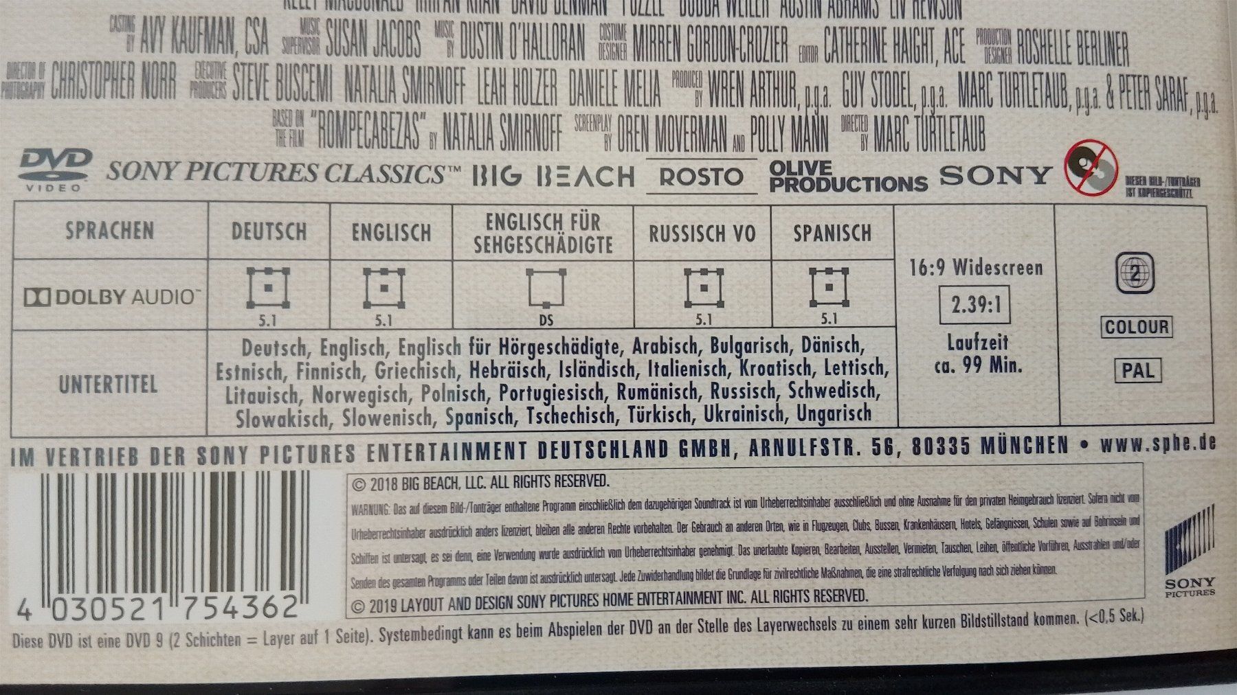 Tutti i DVDs: dvd "puzzle" sehr guter zustand – Usato da Zürich venduto da var_gmw9 2