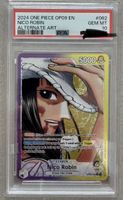 One Piece Nico Robin Alternate Art PSA 10