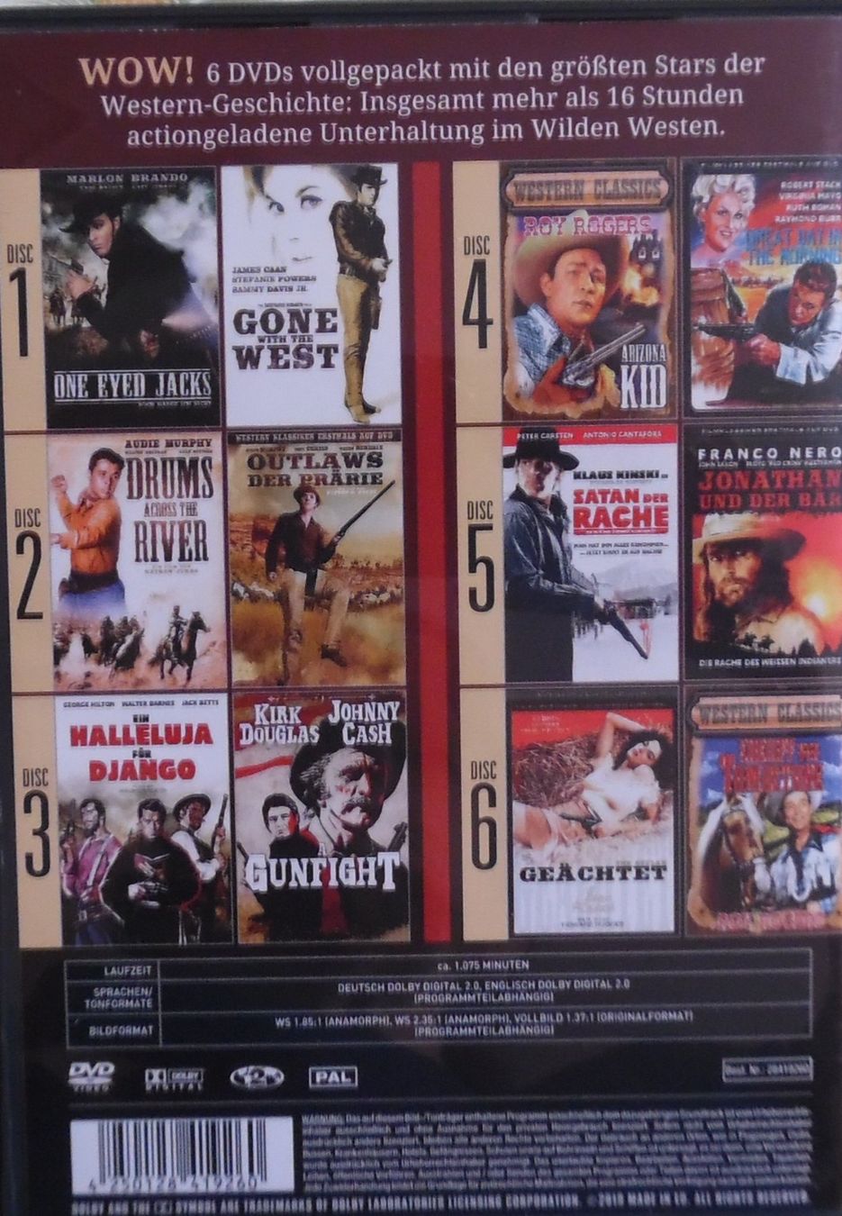 Tutti i DVDs: Grosse Western mit Weltstars – Usato da Bellinzona venduto da Luna093 3