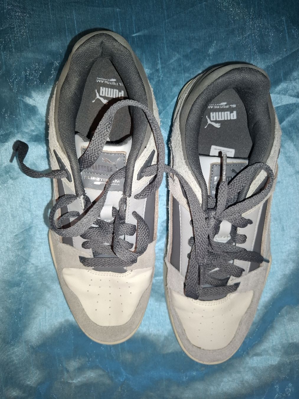 Puma Scarpe da uomo: Baskets Puma Slipstream Suede/Leather Grises & Beiges - 44 – Usato da Le Locle venduto da QUALI-PRIX 6