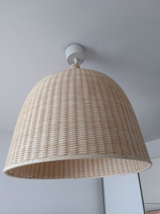 grosse Ikea Leran Korblampe | Kaufen auf Ricardo
